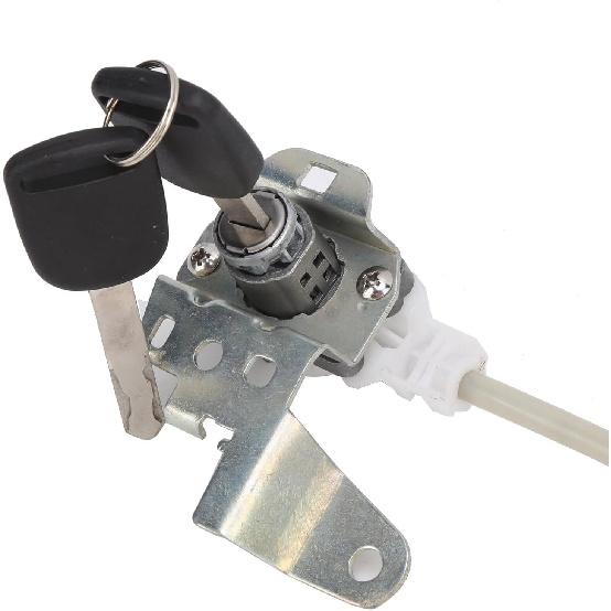 Door Lock Cylinder, 72185-SWA-A01, Car Left Driver Side Door Lock Cylinder with Cable 2-Key Replacement for 2011