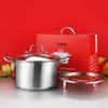 Si Gang 400 Series Stainless Steel Soup Pot with Steamer