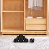 100pcs Furniture Leveling Feet Rubber Pads Vibration Absorber For Table Chair Leg Levelers Floor Protection Durable