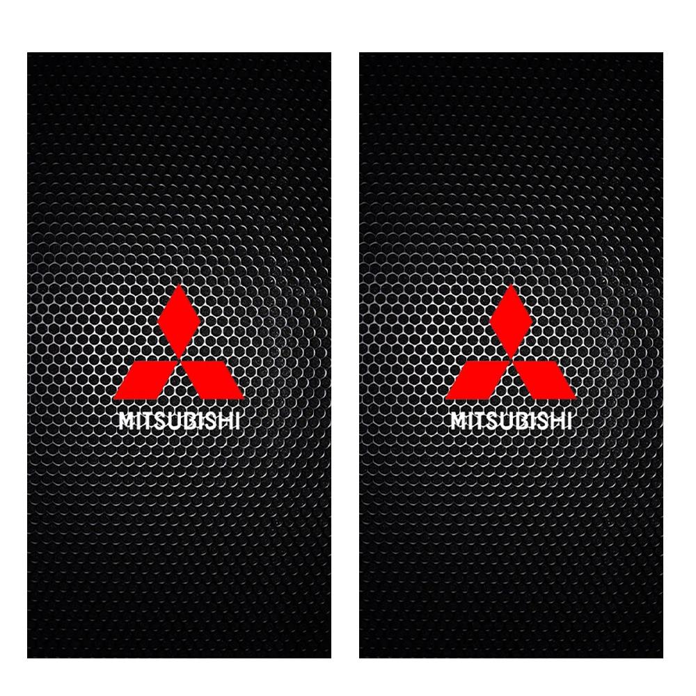 

2Pcs Car B-Pillar Stickers Center Column Cover Decals Exterior Accessory For Mitsubishi 9 Ralliart X EX ASX L200 Colt Outlander