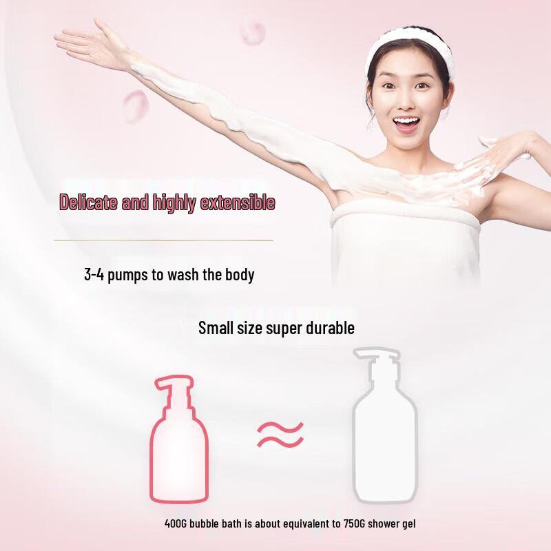 Dove Nourishing & Moisturizing Bubble Shower Gel