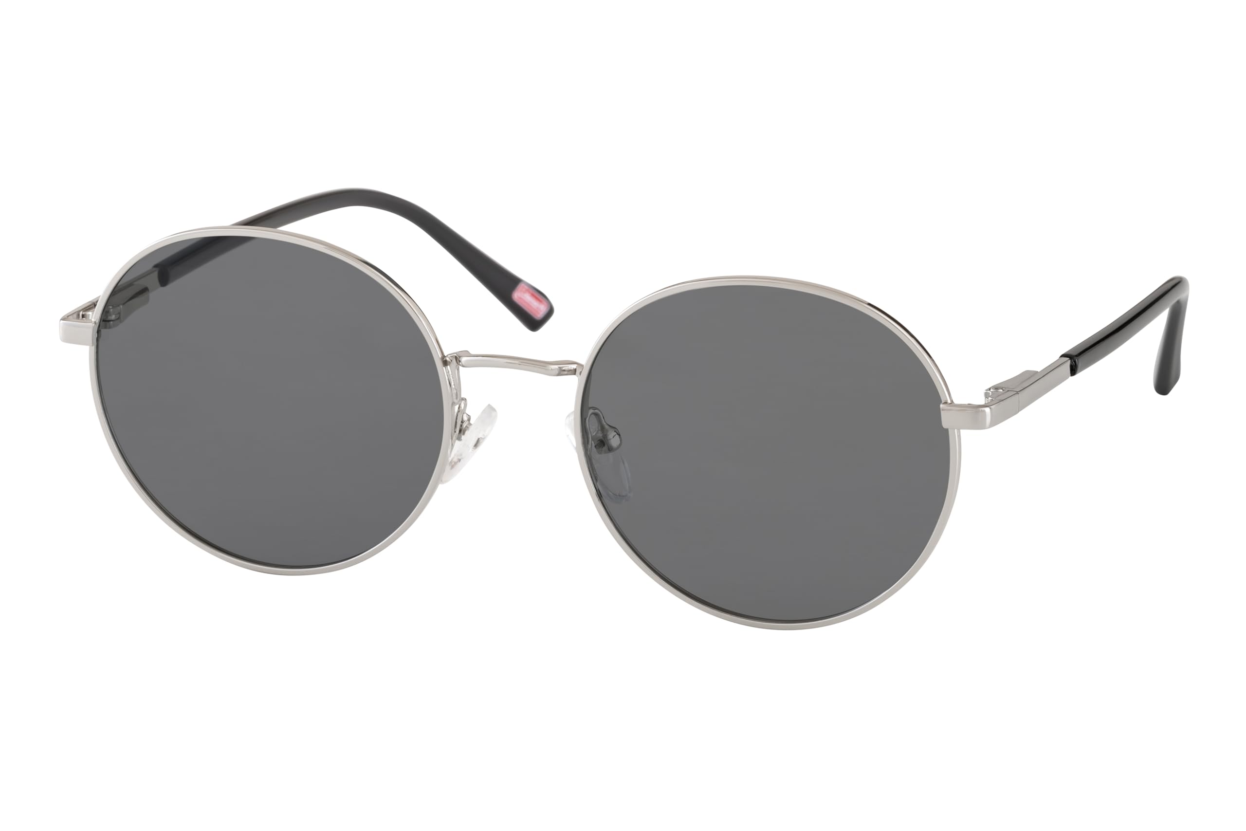 

Coleman UV Adjustable Nose Photochromic Sunglasses, Protection, Photochromic, Polarized, Anti-Fog, Bridge, Silver/Black/Smoke (Triacetate Polarized)