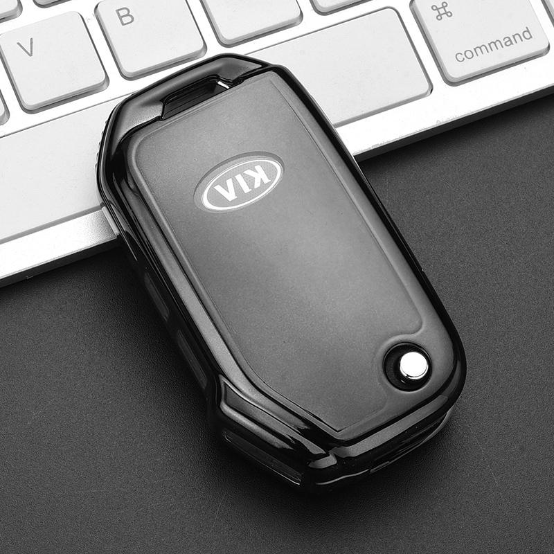 AABFQ1 Soft TPU Car Remote Key Case Cover Protective Shell Fob For KIA Sportage R GT Stinger GT Sorento Ceed CD Cerato Forte 2018 2019