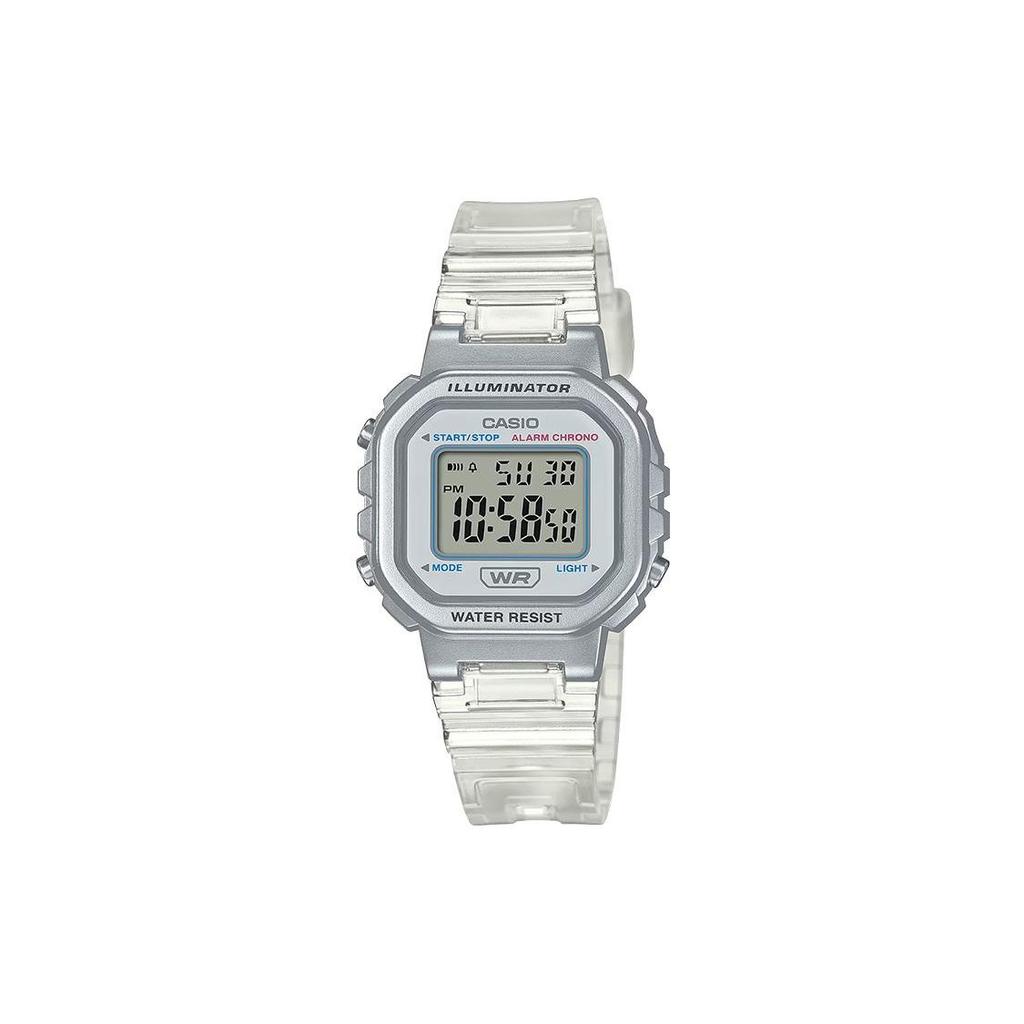 Casio Vintage Series L Digital Fashion Minimalist Classic Quartz Movement Resin Strap Watch Women watches White LA-20WHS-7A