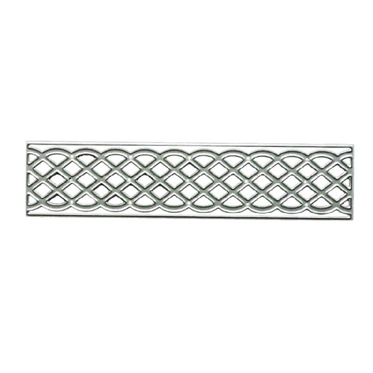 

Metal Cutting Dies Stencil Decorative Fan-shaped Grid Rectangle Embossing Dies 1