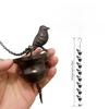 1Pcs Rain Catche Metal Downspout Tool 60/80/100/240Cm Creative Birds Iron Rain Chains For Gutters Outdoor Roof Gutter Decor