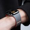 Magnetic Sport Strap For Apple Watch Ultra 3/2 49mm 38 40 41 44 45 46mm Litchi Pattern Silicone Band For Iwatch S11 10 9 8 7 SE3