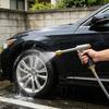 High-Pressure Hose Nozzle Heavy-Duty Nozzle 4 Adjustable Metal Car Wash Spray Modes Garden