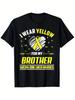 Men & Women S Sarcoma Bone Cancer Awareness T Shirt 180Gsm Soft & Comfortable Black with Yellow Ribbon & Sarcoma Design S XXXL Sizes Casual & Cancer C