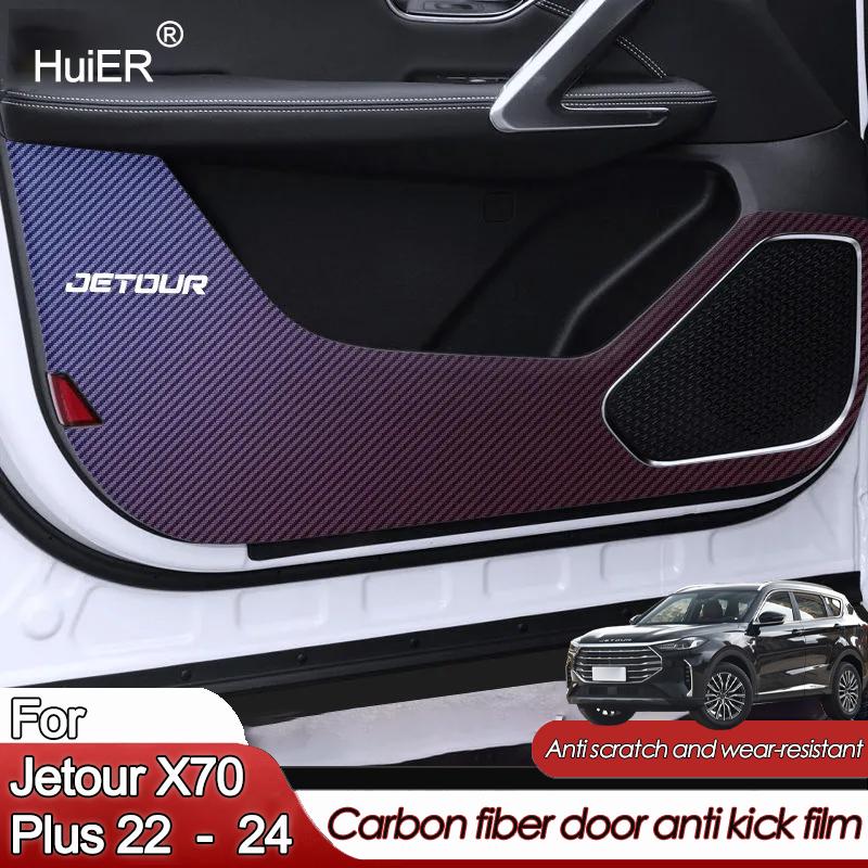 Auto Innentür Anti-Kick-Folie Schutz-Kratzschutzabdeckung für Chery Jetour X70 Plus 2026 - 2026 Auto Zubehör Schutz