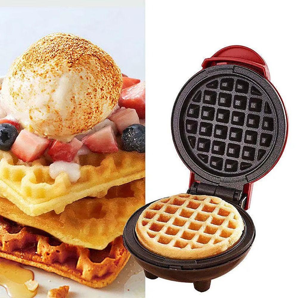 1Pcs Non-Stick Coated Cake Oven Machine Breakfast Cooking Appliance Mini Waffle Maker  Fried Eggs