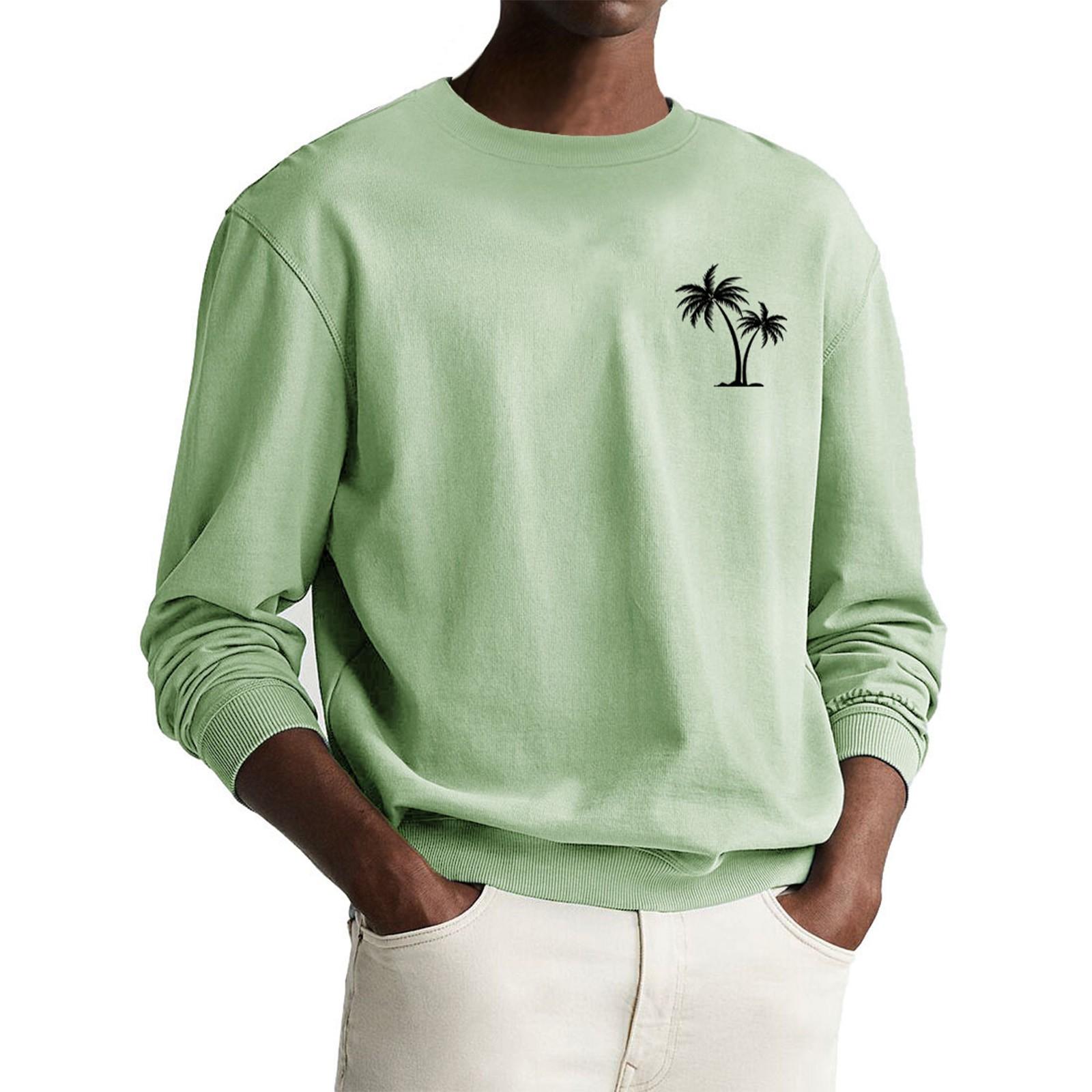 

Мужская толстовка с принтом на открытом воздухе, свободная с длинными рукавами и этническим принтом XXXXL