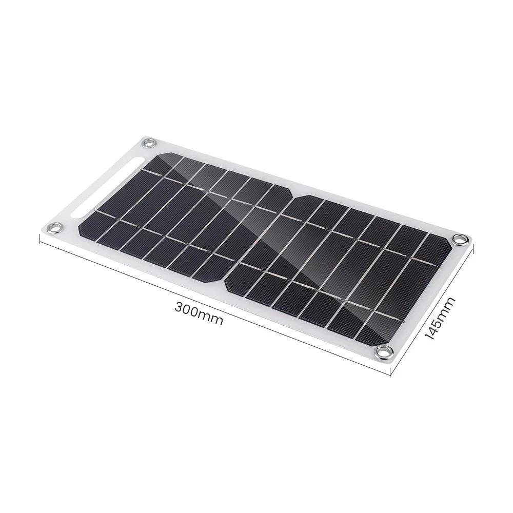 6W USB Solar Panel Power Bank for Outdoor Charging and Camping