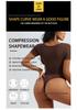 European & American Seamless Square Neck Tummy Control Bodysuit Shapewear