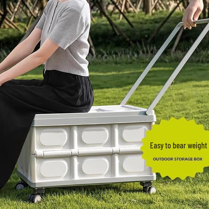 ADVANCE Portable Folding Storage Box with Wheels