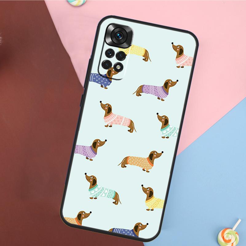 

Dachshund Dog Cover For Xiaomi Redmi Note 13 14 Pro 12 11 9 10 9S 10S 11S 12S Redmi 14C 10C 12C 13C Case Redmi Note 10 Pro