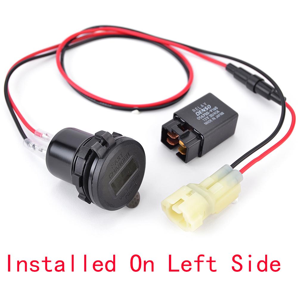 Versys 650  Socket Charger USB+ C Type For Kawasaki Versys650 Versys-650  2024 2025