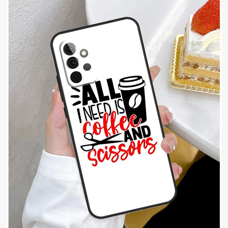 Hair Stylist Hairdresser Funda For Samsung Galaxy A52 A32 A12 A14 A34 A54 A51 A71 A53 A33 A13 A15 A25 A35 A55 Case