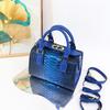Snake Pattern Women'S Bag Portable Messenger Bag Good Goods
