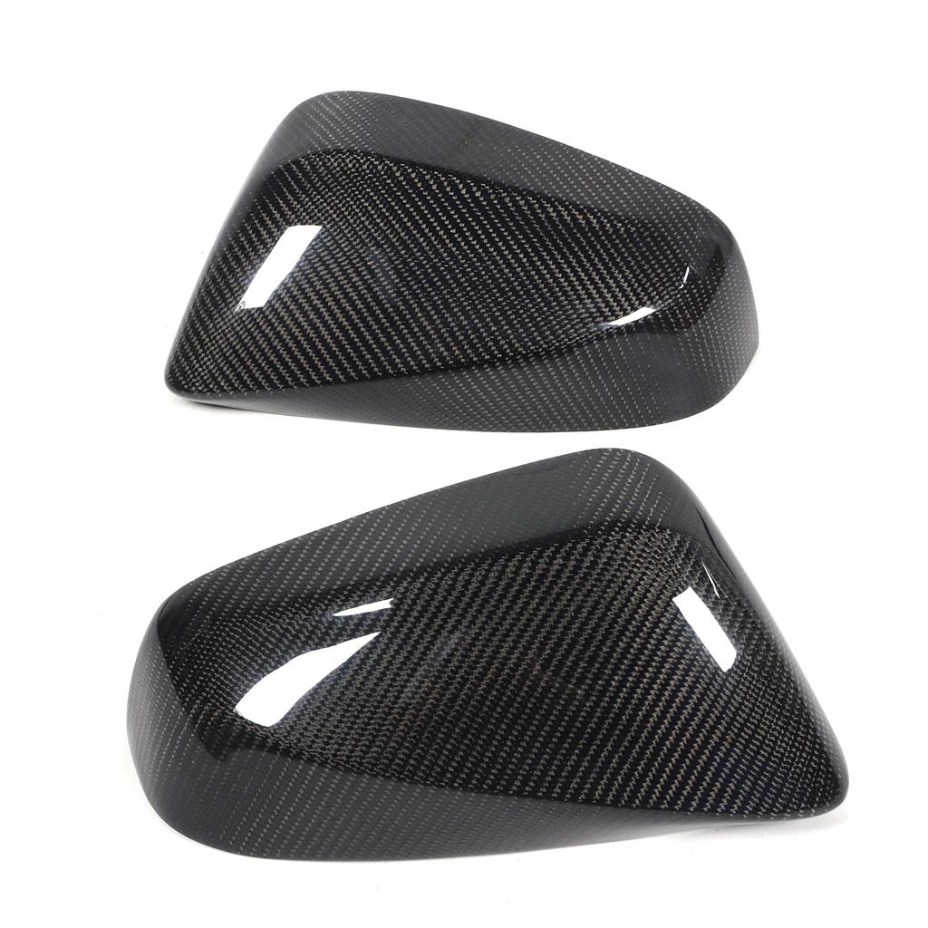Carbon Fiber Rearview Mirror Cover Add On Decorative Caps Fit for NX200 300h 200t 300 2015 2020