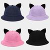 Cartoon Little Devil Ears Cap With Sun Protection For Kids Summer Fashion