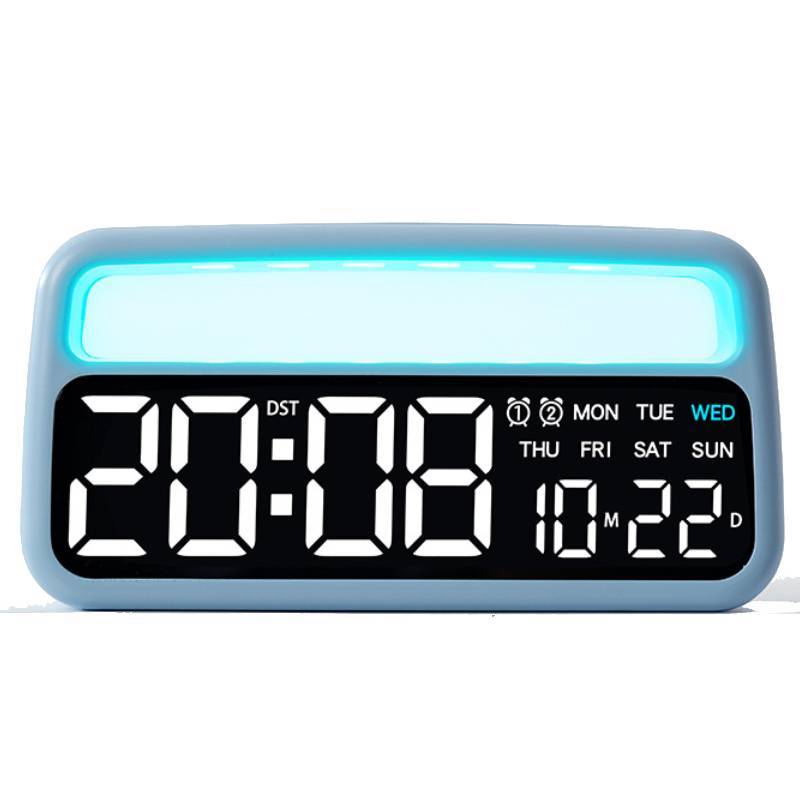 

Modern Minimalist Led Digital Alarm Clock With Calendar And Night Light For Bedroom Decor