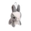 Adorable White Rabbit Plush Toy: Cute Cartoon Rabbit Doll Pendant