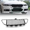 Front Center Lower Bumper Grill Grille Sturdy Replacement 51118068124 for BMW F30 12-17 Sports