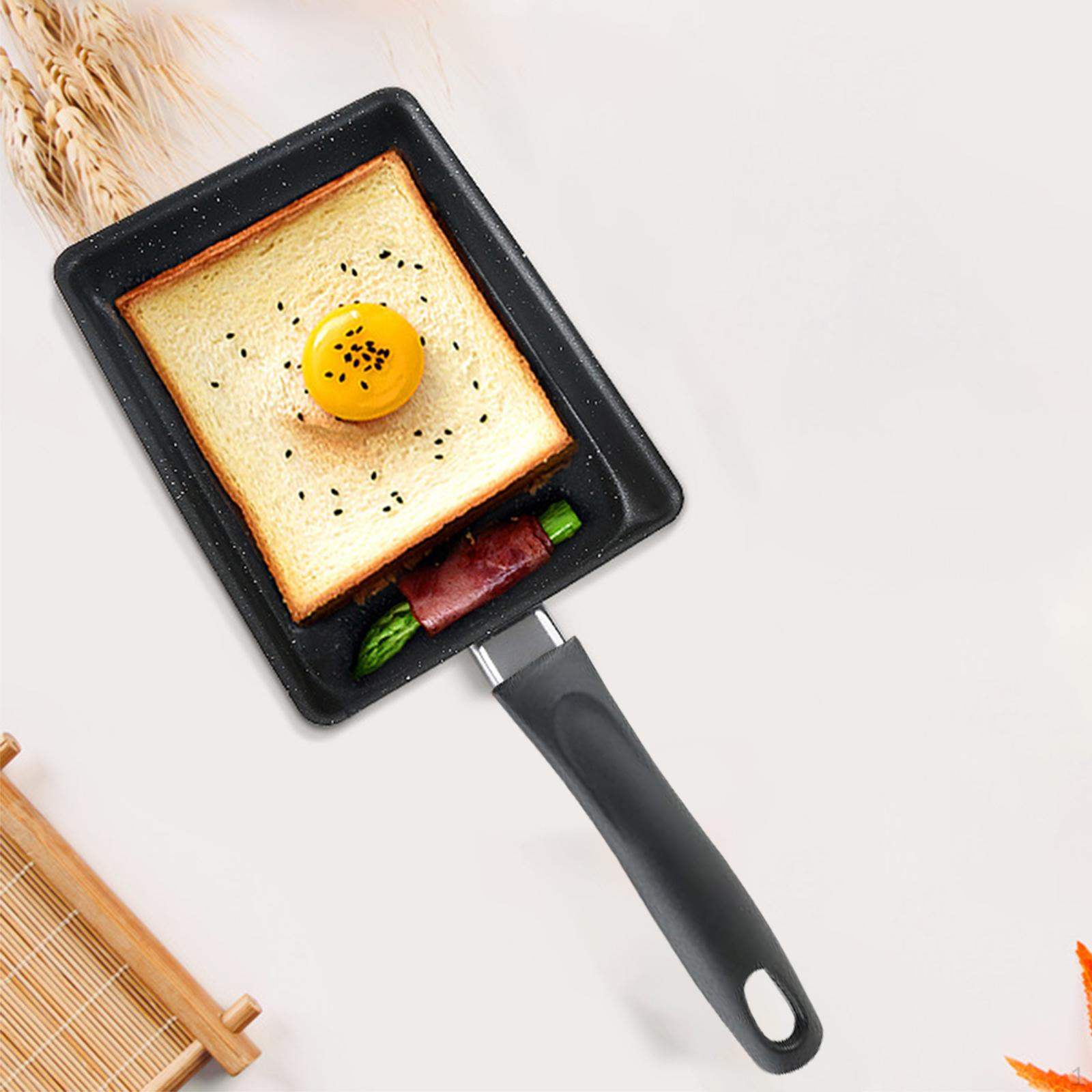

Japanese Omelette Pan for Breakfast Plastic Handle S
