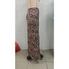 Women's Summer Leopard Print Elegant High-waist Skirt