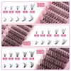 False Eyelash Extension Set 300 Tufts Of Single Tufts Of 8-16Mm Length Mixed Eyelashes