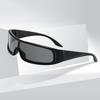 New Men's Outdoor Cyberpunk Future Technology Sense Y2k Style Trendy Outdoor Sports Sunglasses Protective Glasses 691