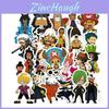 Vibrante Set de 48 Pegatinas de Dibujos Animados de Anime One Piece Para Personalización Creativa Impermeables Pvc