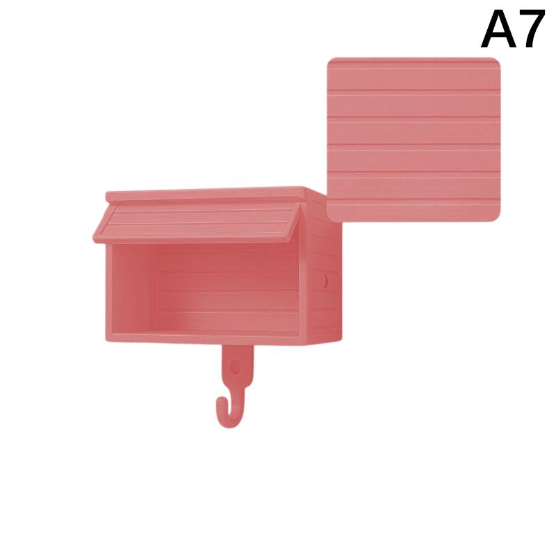 Car Garage Key Holder With Opening Door Wall Hanging Key Holder 3D Printed Key Organizer Self-Adhesive(Car Models Not Included)