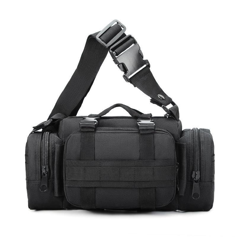 Tactical Waist Bag Multifunctional 3P Magic Waist Bag Large Capacity Sports Tactical Bag Shoulder Camera Kit чёрный