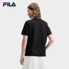 FILA Women's Casual Knitted Short Sleeve Round Neck T-Shirt