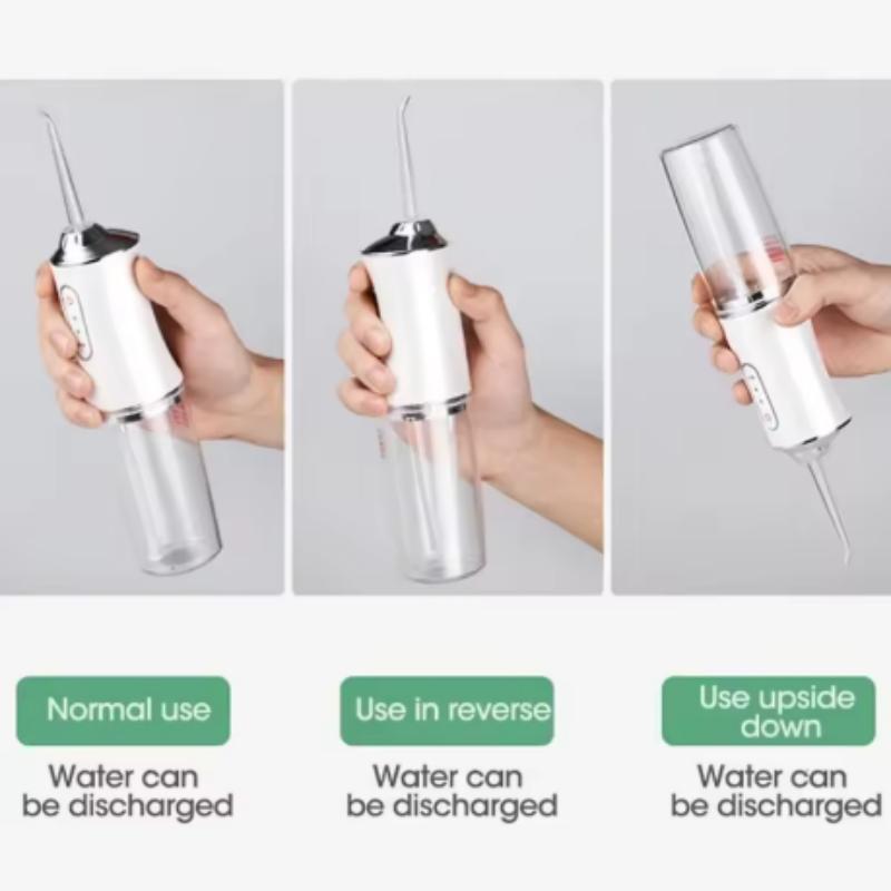 1/3pcs Mix Portable Water Flosser Oral Irrigator Cordless Waterproof Dental Jet Teeth Cleaner 4 Tips USB Rechargeable
