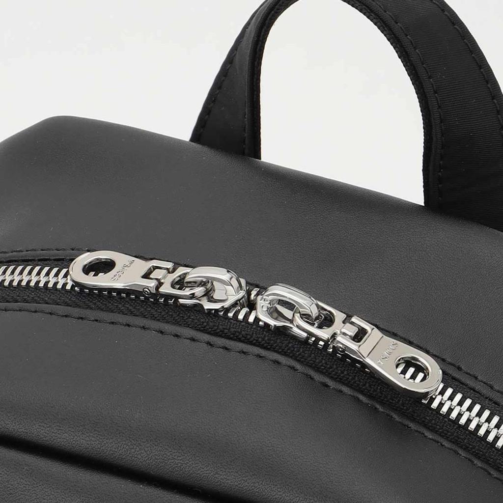 Isaac Block Motif Backpack 2004603 Black (10)