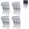 Solar Energy Setup L-shaped Mount Secure Installation For Solar Panels Solar Panel Mounting Aluminum Alloy Construction