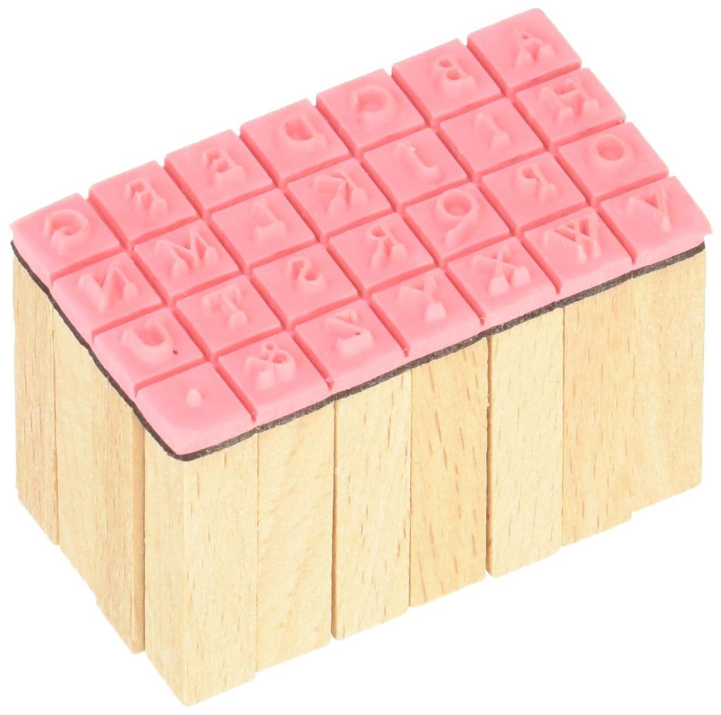 Face Petit Letter Stamp Set J Children's (Alphabet Uppercase) 1228-001