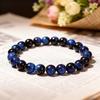 1pc Fashion Men Jewelry Blue Bracelets For Family Daily Birthday Pulseira Unique Natural Stone Lucky Bracelet