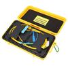 SC SC UPC 2KM OTDR Launch Cable Waterproof Portable Launch Cable Box for SM 1310 1550nm Single Mode Cable