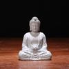 Buddha Statue Decorative Figure Portable Desktop Tabletop Collectible Craft Sculpture Ornament House Decoration
