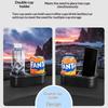 Upgraded Design Car Dual Cup Holder Multifunctional Phone Mount Anti-Slip Storage Organizer Auto Accessory
