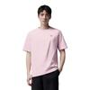 Skechers Solid Color Breathable Round Neck Short Sleeve T-Shirt Unisex Tops Chalk-Pink L225U086-01SX