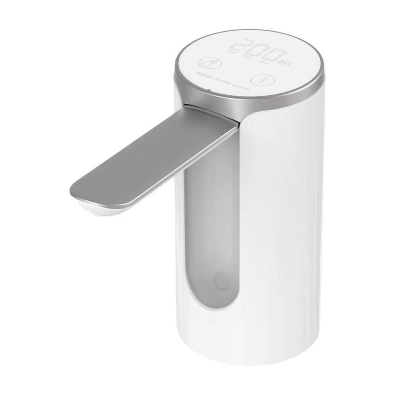 Functional Electric Water Dispenser Modern USB Rechargeable Water Dispenser Foldable Barreled Water Pumping Device белый