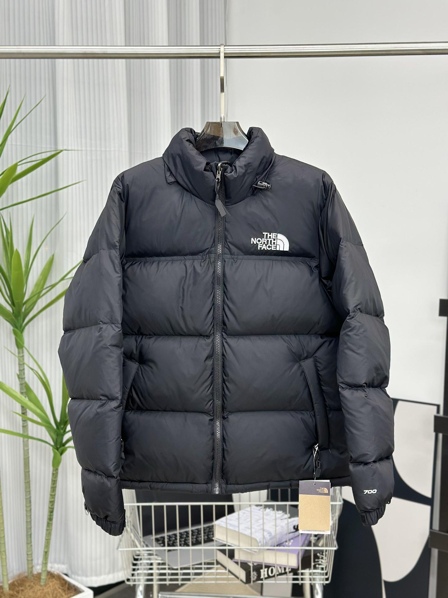 1996 Unisex Oversized Down Jacket - Thick Bread Coat for Winter M