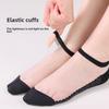5 Pairs Spring and Summer Women's Socks Crystal Silk Socks Crystal Silk Women's Invisible Boat Socks Casual Socks Socks
