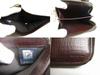 Authentic FENDI Zucca Canvas Brown Leather Bifold Wallet Compact Wallet #a466  Refurbished