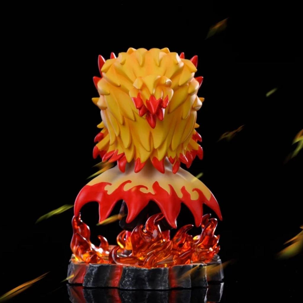 10cm/3.93in Figurka Anime Demon Slayer Rengoku Kyoujurou Kolekcja Figur Statua Model Zabawka Prezent